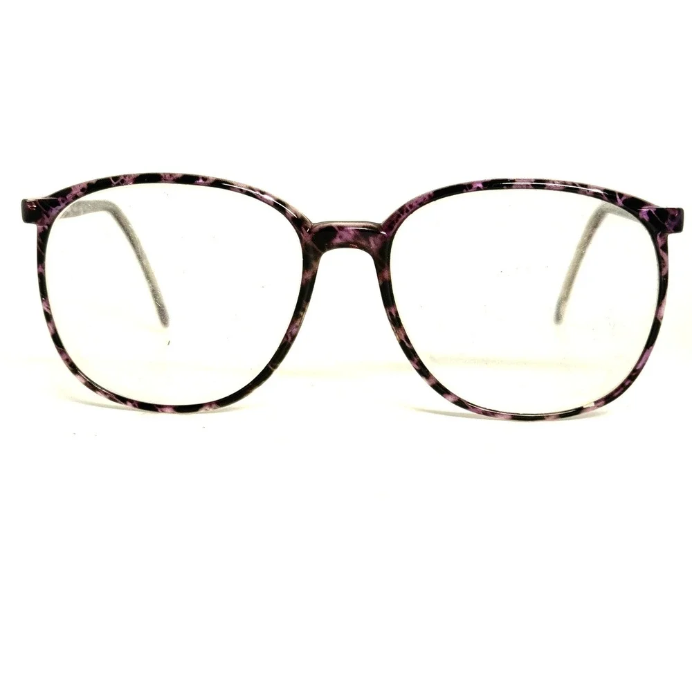 Marchon Lenox Eyeglasses Frames France Demi Mauve Purple Tortoise‎ 140 Vintage